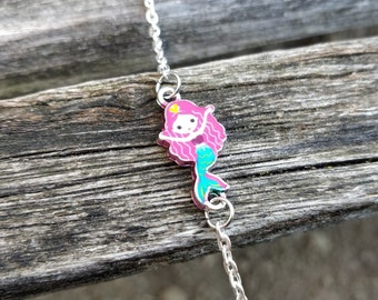 Pulsera de sirena, ELIGE TU COLOR. Regalo para niñas, regalo de aniversario, regalo de cumpleaños, regalo de Navidad.