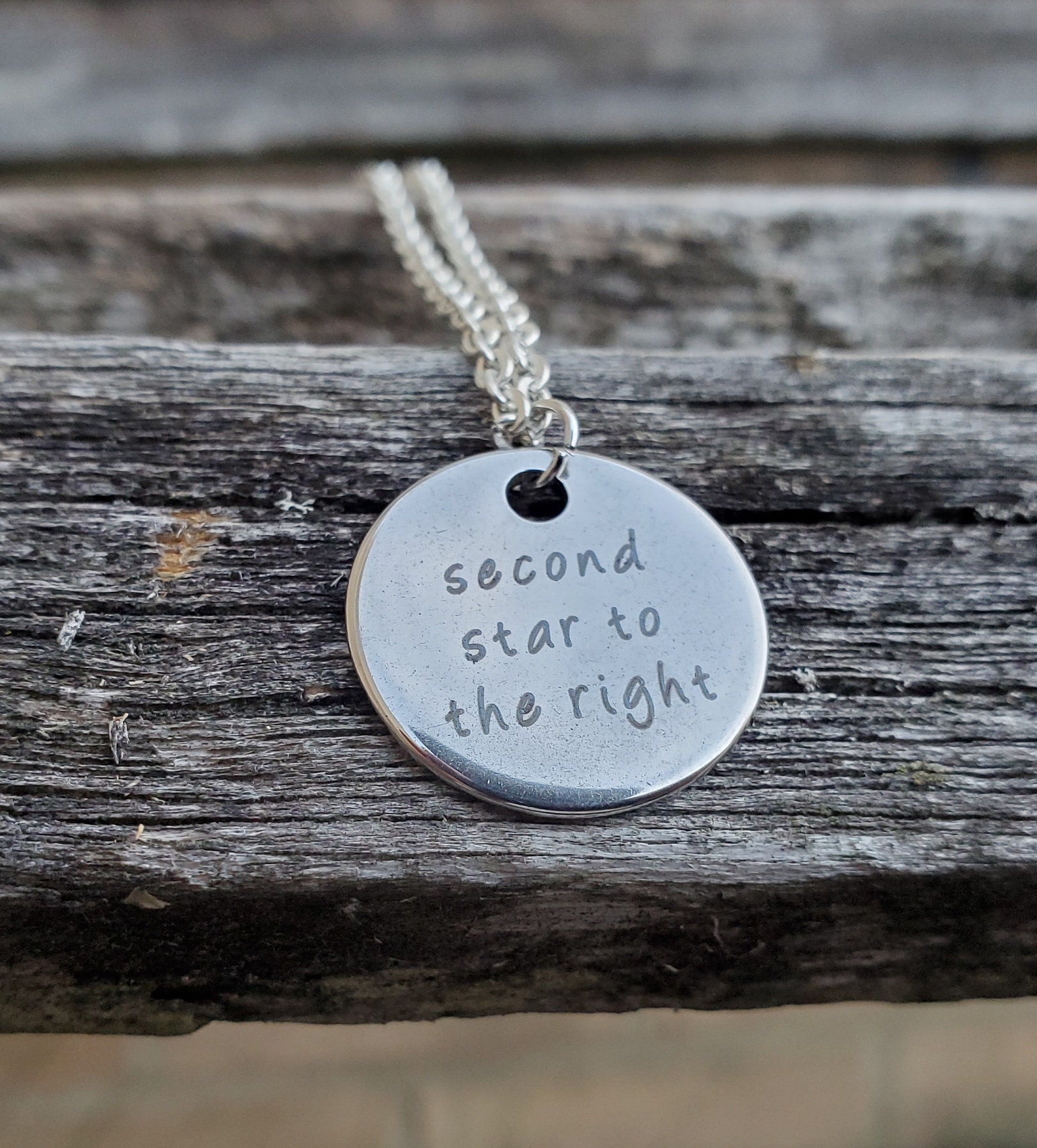 Second star to sale the right necklace