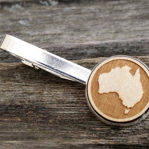 Dasspeld voor jouw land. Cadeau, bruiloft, bruidegom, vader, jubileum, verjaardag, bruidsjonkers. Lasergegraveerd hout. Australië, VS, VK