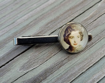 Photo Tie Clip. Wedding, Groom, Groomsmen Gift, Dad, First Anniversary, Birthday. Memory