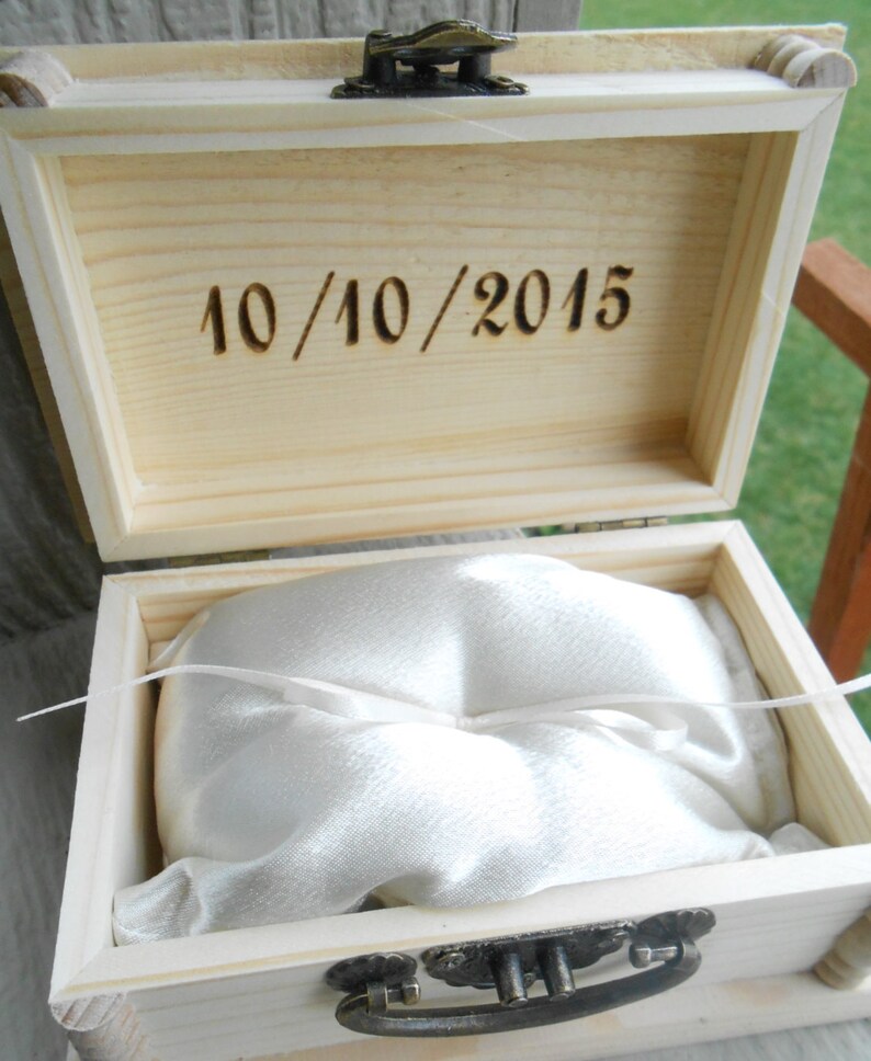 With This Ring Ring Box & Pillow. CHOOSE YOUR PILLOW Style Etsy