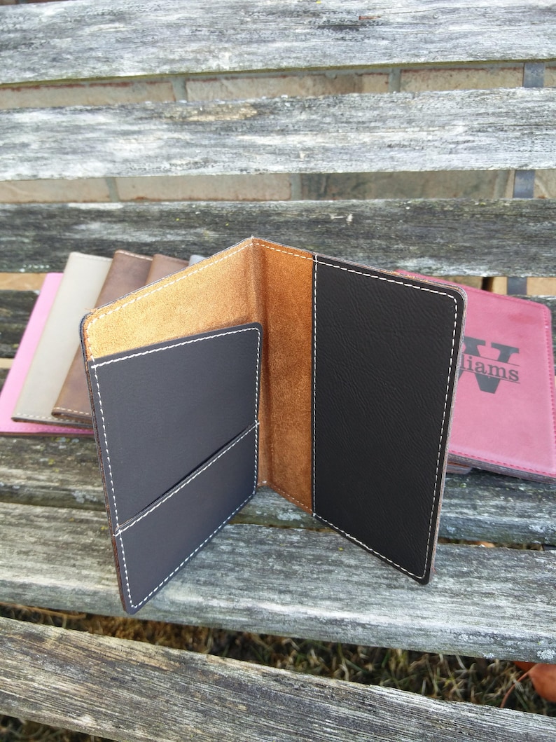 Customized Passport Cover. Leather Laser Engraved. Travel Etsy
