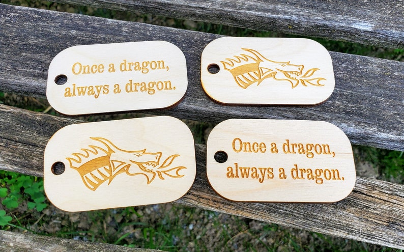 50 YOUR LOGO Tags. Custom Store Tags. Laser Engraved Wood. Custom Orders Welcome. image 10