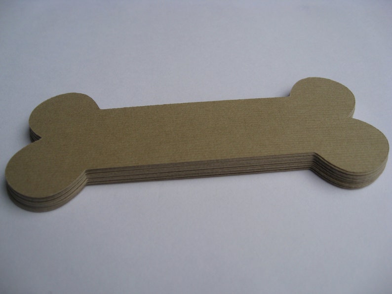 6 inch Favor Party Decoration 200 Dog Bones Tags CHOOSE YOUR COLORS Custom Orders Welcome Wedding