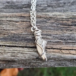 Ballet Shoe Necklace. Gift For Girls, Anniversary Gift, Birthday, Ballet Gift. Ballet Jewelry