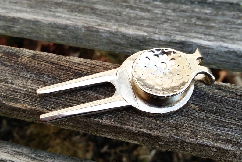 Personalized Golf Divot Tool & Marker. Engraved Leather. Wedding, Groom, Groomsmen Gift, Dad. Anniversary, Birthday, Groom, Father's Day image 10