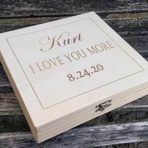 Personalized Cigar Box.  Groomsmen Gift, Wedding Gift. Choose Your Font & Words. Christmas, Father&#39;s Day, Birthday, Anniversary.