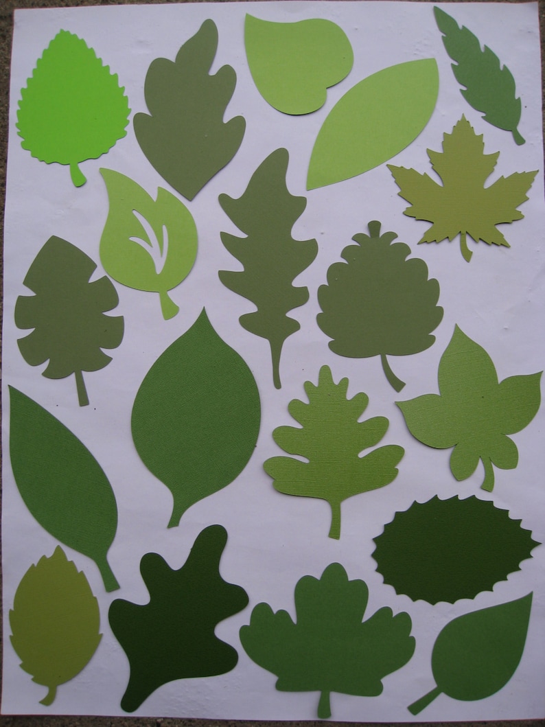50 Huge Leaves Gift Tags ANY COLOR Available. Wishing Tree Mixed Leaf Escort Cards Escort Cards Place Tags