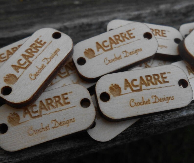 25 YOUR LOGO Tags. Custom Store Tags. Laser | Etsy