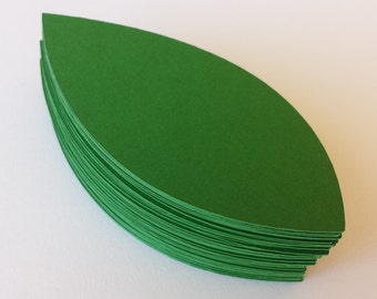 40 Lily Leaves. 3.25 Inch. CHOOSE YOUR COLORS. Escort Cards, Place Tags, Gift Tags, Wishing Tree.