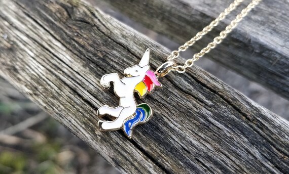 Collier licorne petite fille | Une Licorne