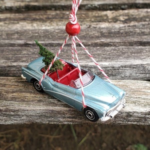 Car & Tree Ornament. 1953 Skylark Ornament. Perfect Gift. Unique, Christmas, Holiday, Anniversary. Kids. Model, Miniature