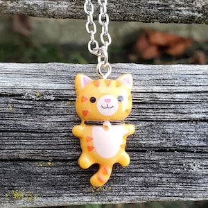 Cat Necklace. CHOOSE YOUR CAT. Gift For Anniversary, Birthday, Christmas, Gift For Mom. Cat Lover