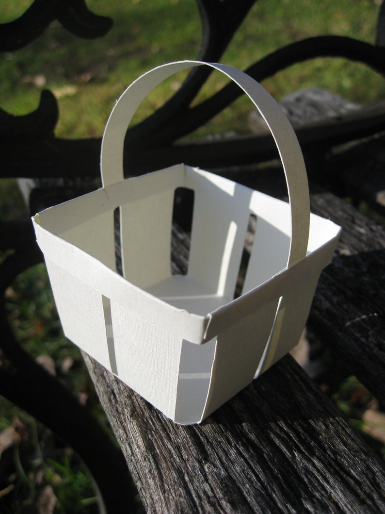 100 Paper Favor Baskets CHOOSE YOUR COLORS. Wedding Shower Etsy