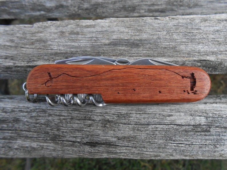 FLY FISHING Pocket Knife Father's Day Groomsmen Gift. Etsy
