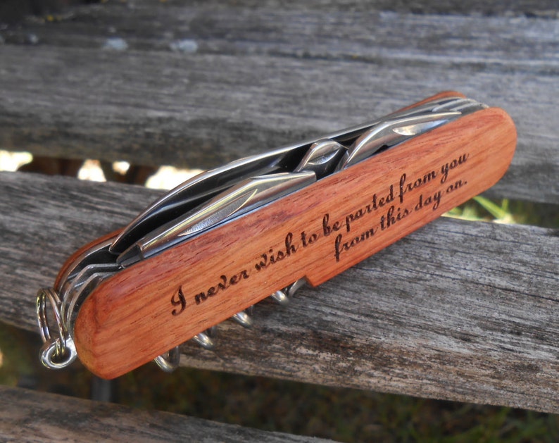 Pocket Knife Jane Austen Quote. Mr. Darcy. Laser Engraved Etsy