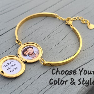 Custom Photo Bracelet.  Personalized Bracelet.  Wedding,  Anniversary, Christmas Gift, Birthday, Custom Bracelet