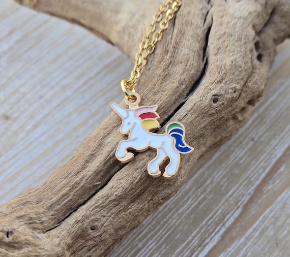 Rainbow Unicorn Gift for Girls, Mom, Wedding