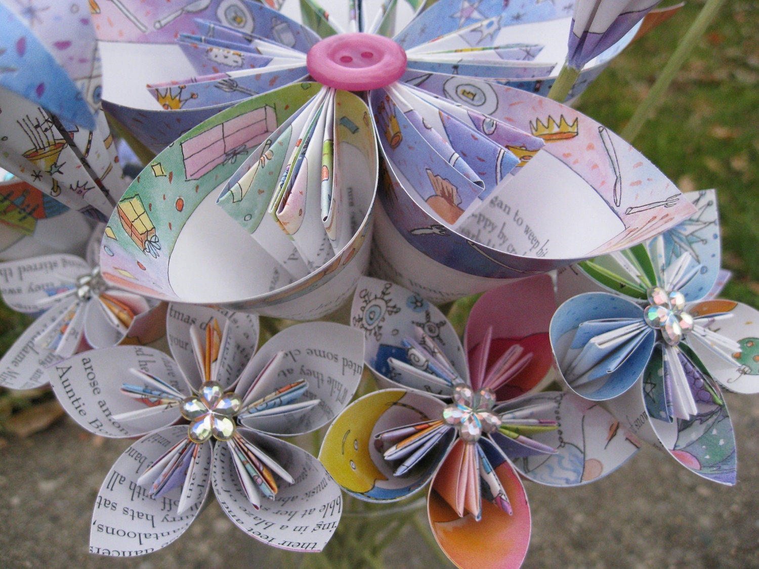 NUTCRACKER Paper Flower Bouquet in Pastels. Christmas Etsy