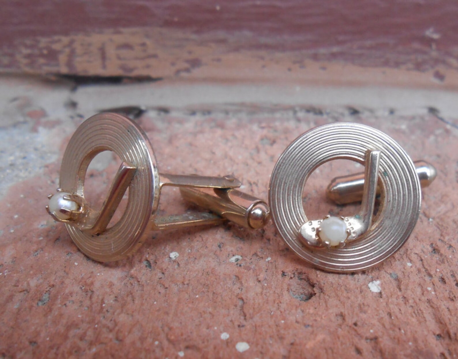 Vintage Golf Cufflinks. Wedding Men's Christmas Gift Etsy