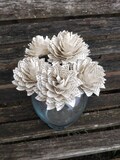 Custom Song Lyric Dahlia Bouquet. CHOOSE YOUR SONG! Valentine, Anniversary, Wedding, Centerpiece, Gift For Mom.