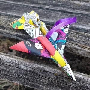 Adorno de avión de cómic. Adorno F-16. Decoración navideña. Regalos para niños. Recuerdos de cumpleaños.