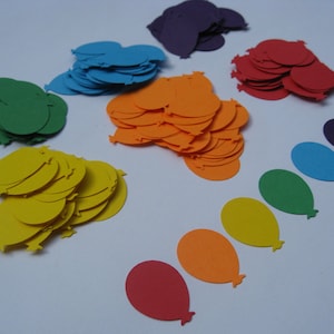 1000 confettis ballons. CHOISISSEZ VOS COULEURS. Confettis de mariage, décoration, décoration de fête. Toutes les couleurs disponibles.