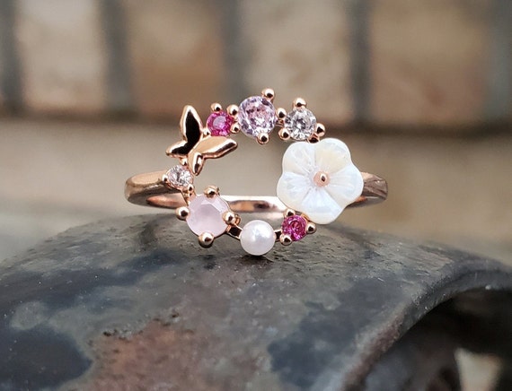 Belle Etoile cherry-blossom-ring 101229 - Rings, Jewelry Design Studio