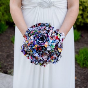 Custom Paper Flower Wedding Packages. You Pick The Colors, Papers, Books, Etc.  Anything Is Possible. CUSTOM ORDERS WELCOME