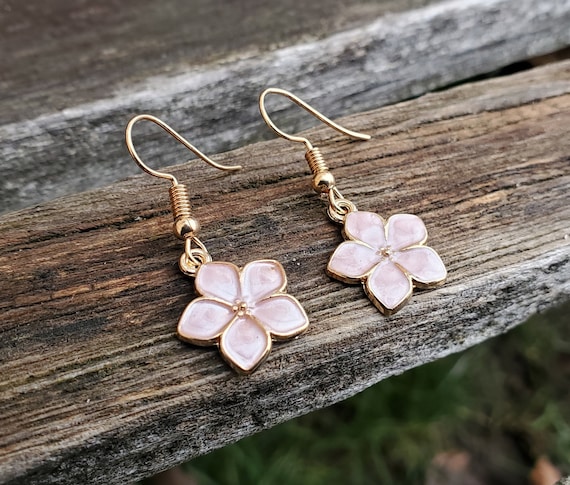 Sakura earrings sale
