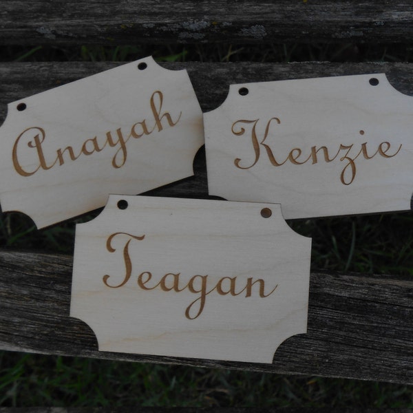 Personalized Name Sign for Toy Box Etsy