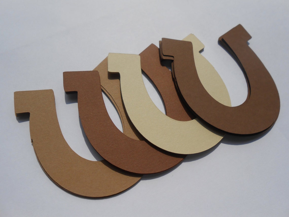 50 Horseshoes. 3 Inch. CHOOSE YOUR COLORS. Weddings Favors Etsy