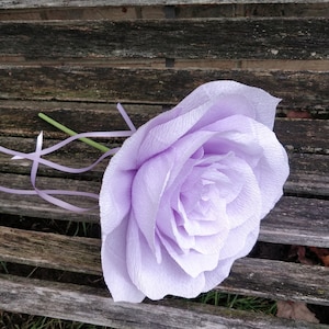 Crepe Paper Wands. Flower Girl. CHOOSE YOUR COLORS. Bridesmaid Flower. Flower Girl Wand. Huge Paper Flowers