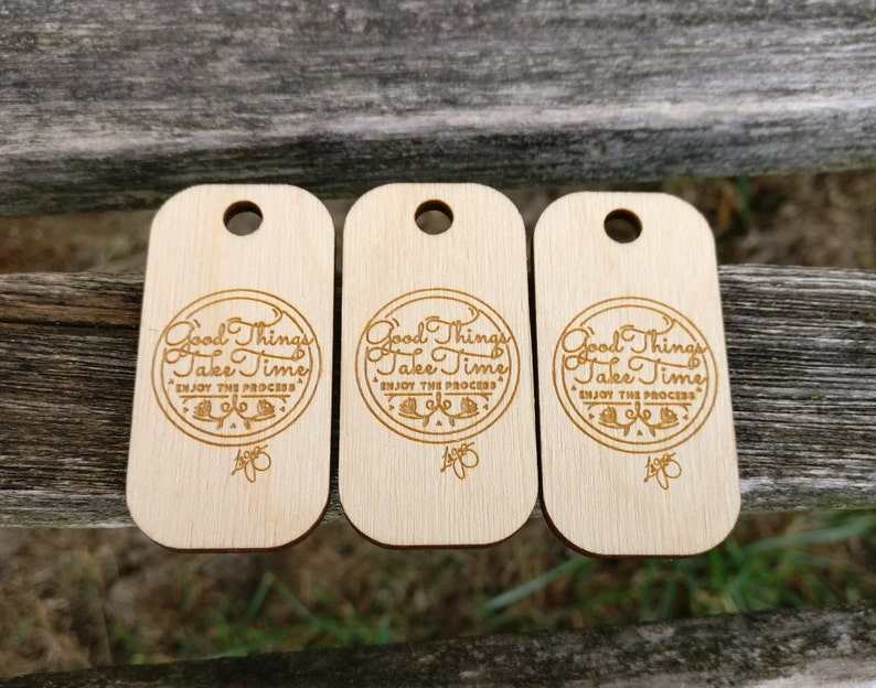 50 your Logo Tags. Custom Store Tags. Laser Etsy