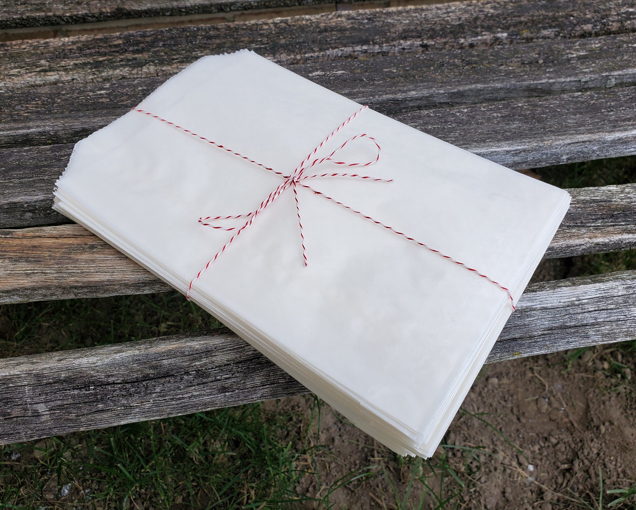 400 Mini Glassine Wax Paper Bags - 2 x 3 1/2-Cute Mini Journal Pocket  Envelopes