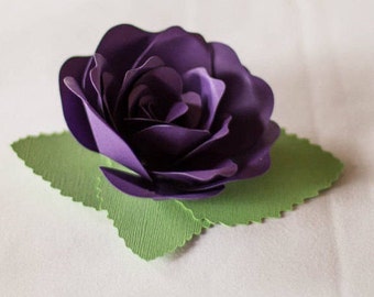 50 Paper ROSE Wedding Favors. Wedding Decoration. Your CHOICE Of Colors.  Any Color & Amount Available. Name Tags, Escort Card