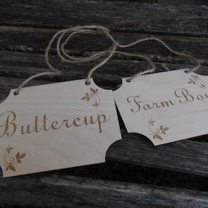 BRAUT & GROM Holzschilder. Laser Cut, Butterblume, Farm Boy, Westley. His Hers Chair Schild, Hochzeitsdekoration. Rustikal.