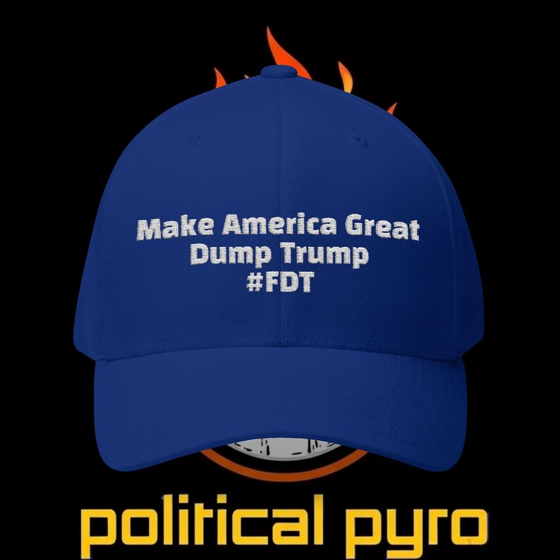 FDT Make America Great Dump Trump Cap | Embroidered Hat Bild 2