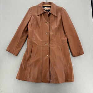 W.b. Place Leather Jacket - Etsy