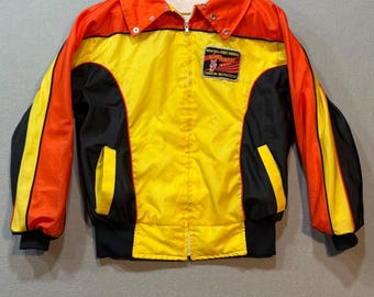 Vintage Wrangler AMA Supercross Racing 70er 80er Jahre Motocross Moto Jacke USA RAR