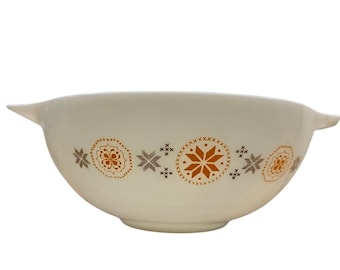 Vintage 60er Jahre Pyrex Town & Country Cinderella Pennsylvania Dutch 4Q #444 Schüssel