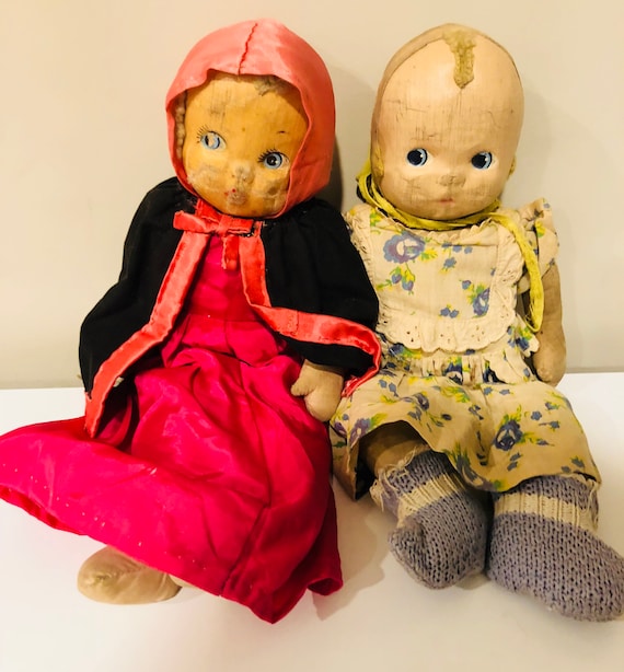 vintage handmade dolls