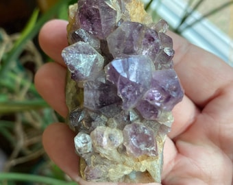 Magnificent Pastel Purple Natural Amethyst Crystal - Unique Large Points - Sparkling Stone Specimen - Healing Power  - Chunky Amethyst