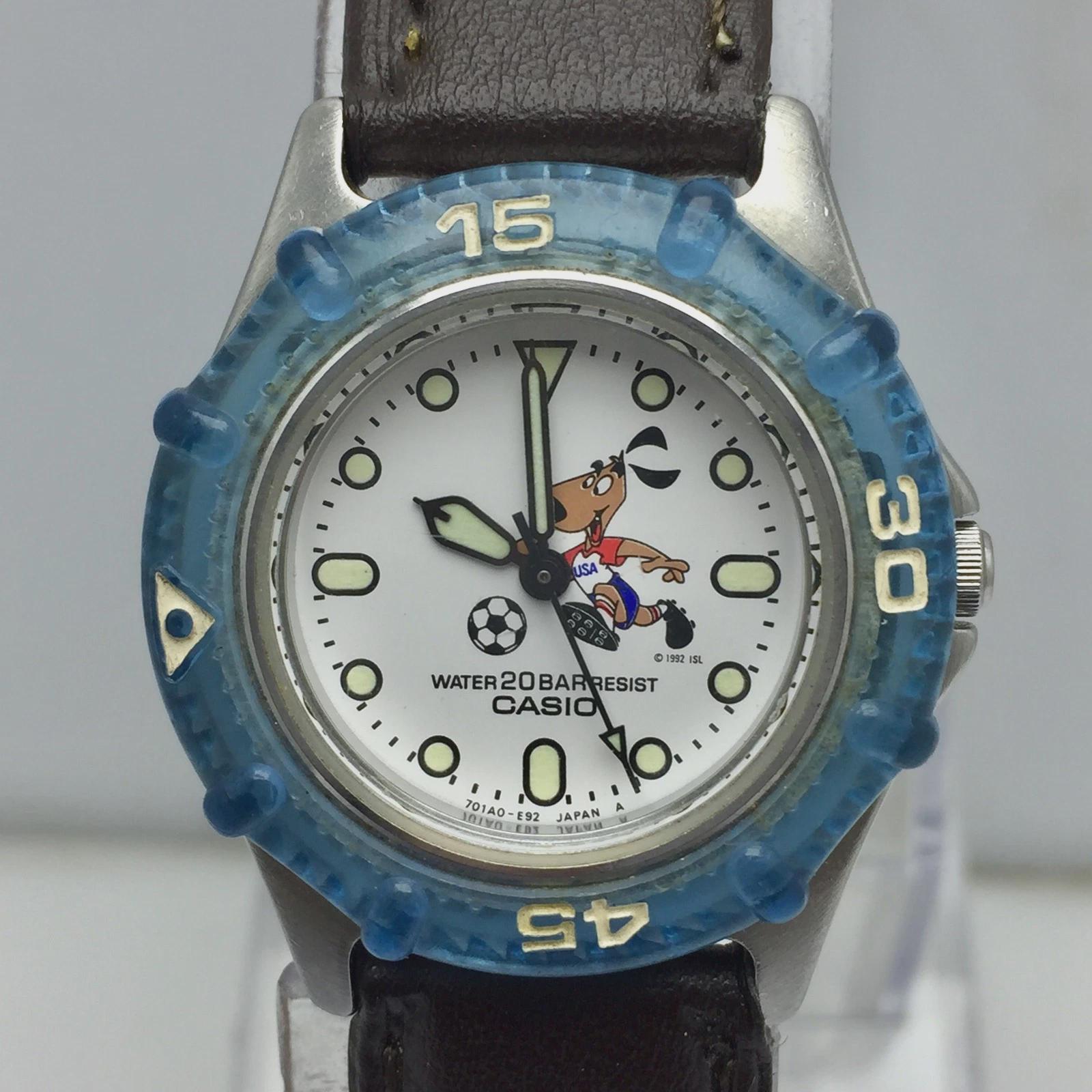 Casio 391 SWC-13 Quartz World Cup USA 1994 Vintage Kid's Watch - Etsy