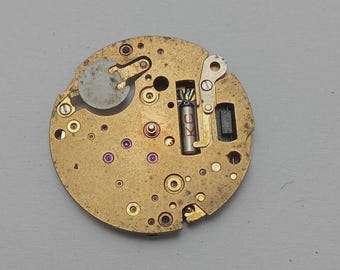 Omega Quartz 1365 Watch Movement For Parts (Not Working)