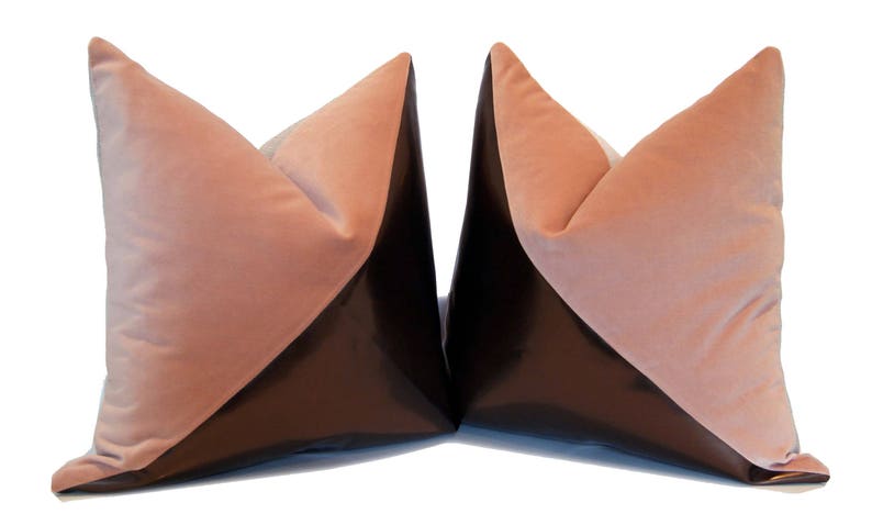 18 Blush PinkBronze Angled Patchwork