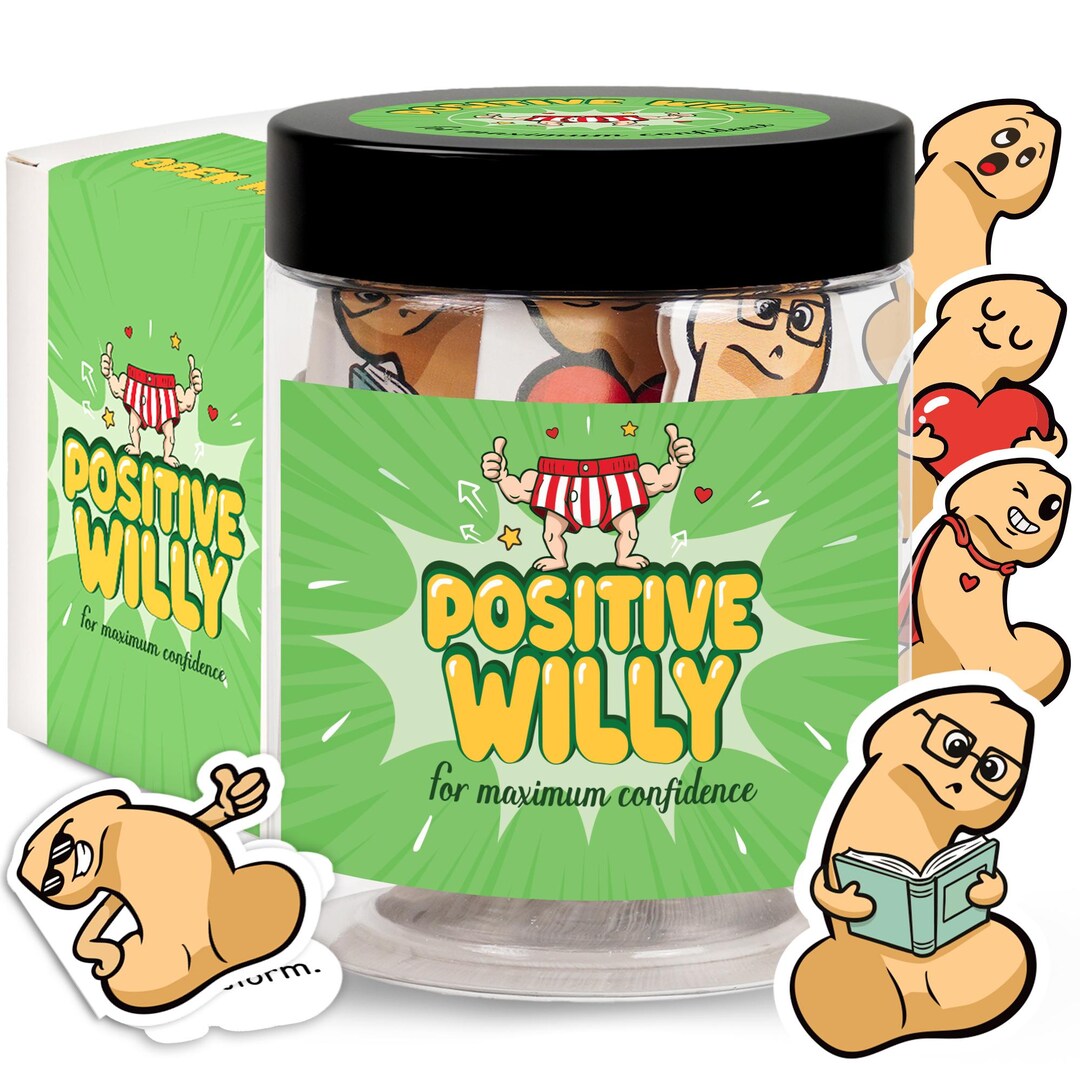 Positive Willy – 60+ Funny Quotes for Men | Gag Gift for Him ...