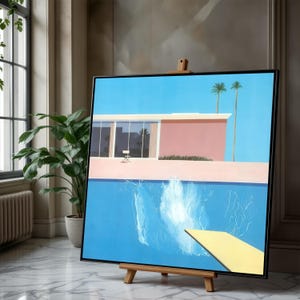David hockney a bigger splash - Etsy 日本