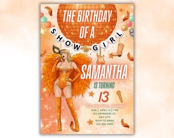 Invito a una festa di compleanno, invito a una festa di compleanno, invito a una festa di compleanno, modello personalizzato Canva