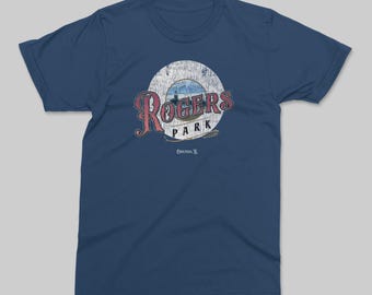 Rogers Park Chicago T-Shirt, Organic Cotton Lighthouse and Northernmost Neighborhood Graphic Tee